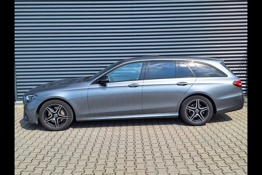 Mercedes-Benz E-Klasse Estate 200 AMG Night pakket | Panodak | 360 Camera | Carplay | Lederen Bekleding | Sfeerverlichting | Stoelverwarming | Lane Assist | | Widescreen | Dodehoek Detectie | Sportstoelen |