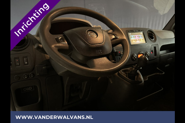 Opel Movano 2.3 CDTI 145pk Dubbel lucht 3500kg trekhaak L3H2 inrichting Euro6 Airco | Omvormer navigatie, camera, cruisecontrol, parkeersensoren