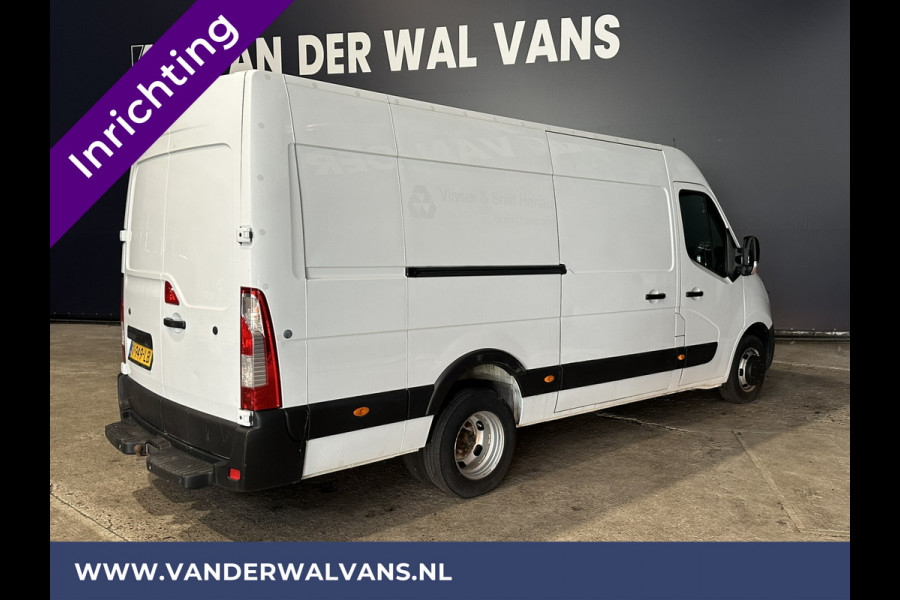 Opel Movano 2.3 CDTI 145pk Dubbel lucht 3500kg trekhaak L3H2 inrichting Euro6 Airco | Omvormer navigatie, camera, cruisecontrol, parkeersensoren