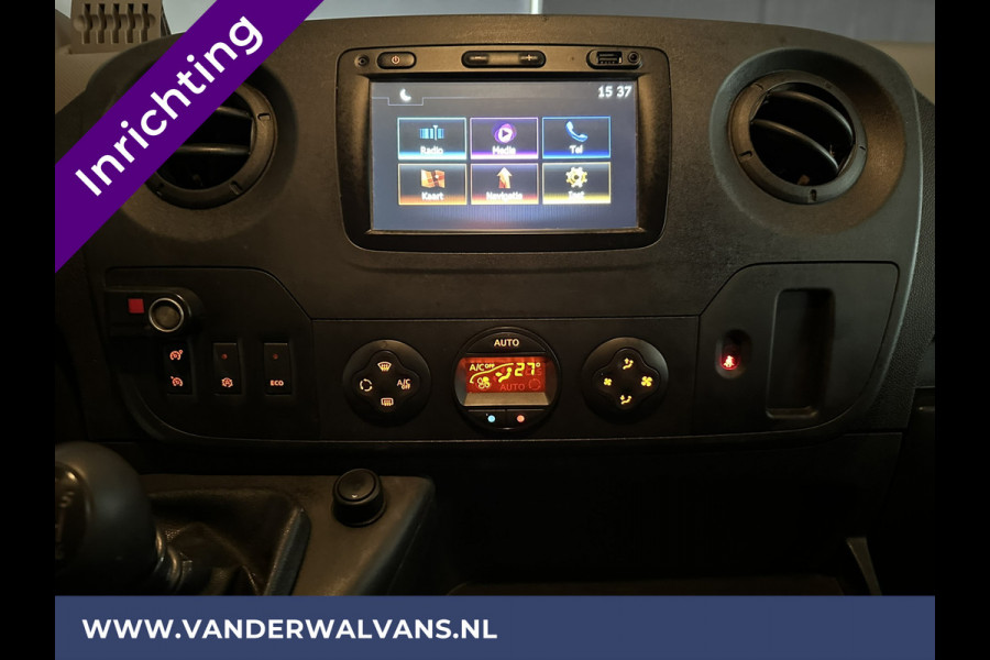 Opel Movano 2.3 CDTI 145pk Dubbel lucht 3500kg trekhaak L3H2 inrichting Euro6 Airco | Omvormer navigatie, camera, cruisecontrol, parkeersensoren