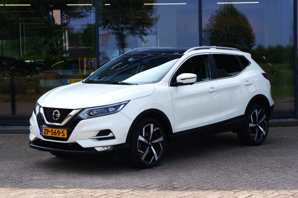 Nissan QASHQAI 1.3 DIG-T 160 PK Automaat Tekna, Panoramadak, Carplay, 19" LM, Half-Leder