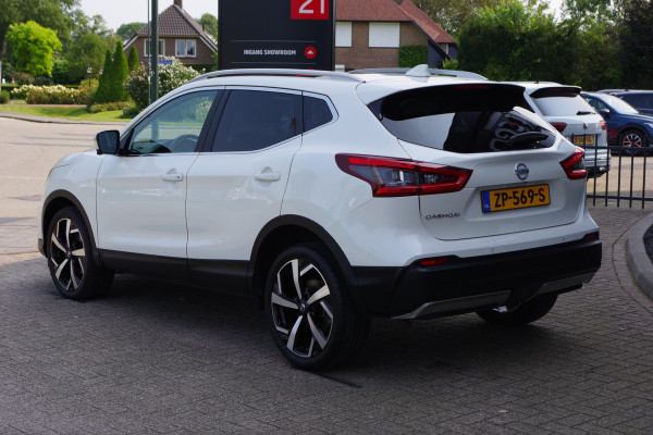 Nissan QASHQAI 1.3 DIG-T 160 PK Automaat Tekna, Panoramadak, Carplay, 19" LM, Half-Leder