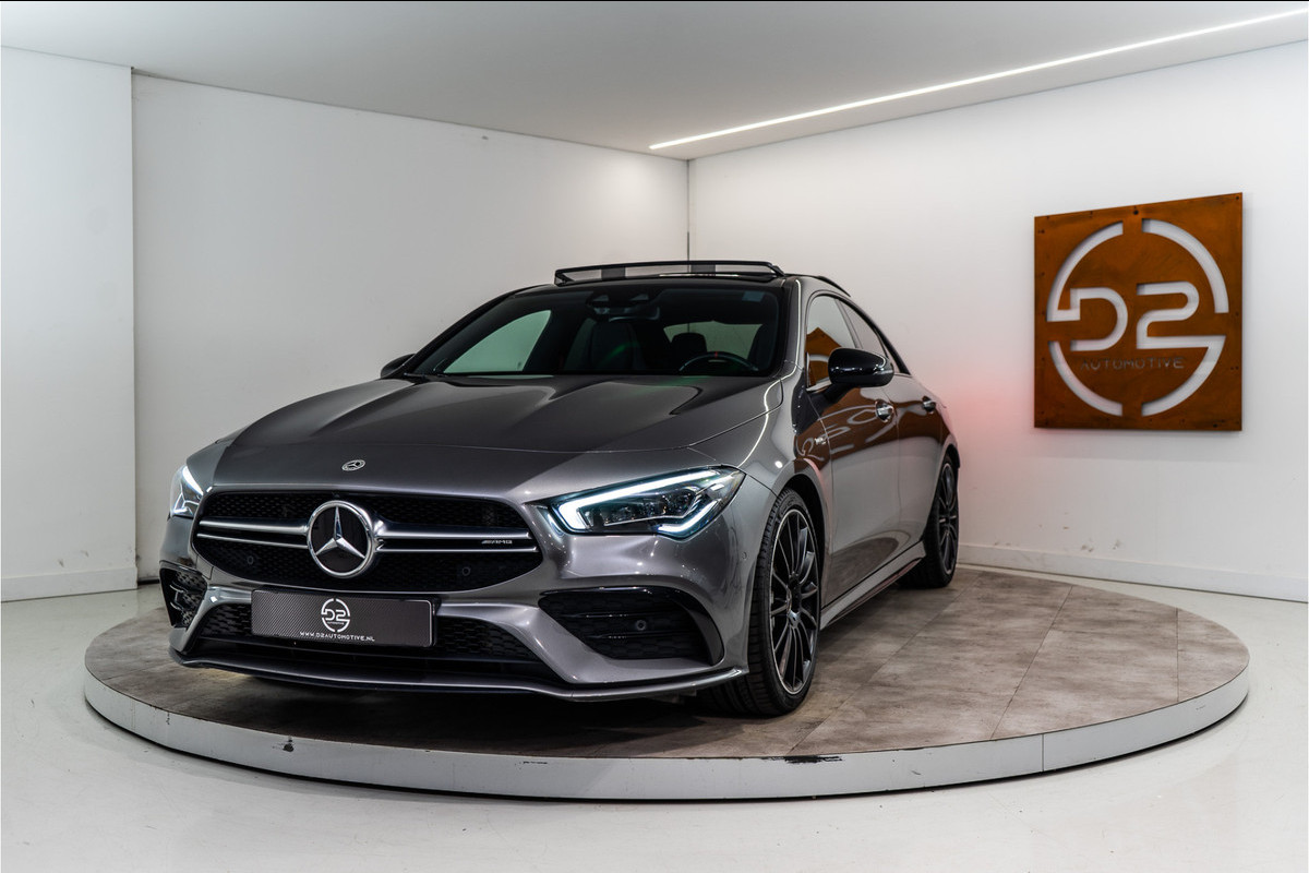 Mercedes-Benz CLA-Klasse AMG 35 4MATIC Premium+ 306PK | Pano | Sfeer | Burmester | Kuipstoelen&Memory | VOL! 12 MND Garantie