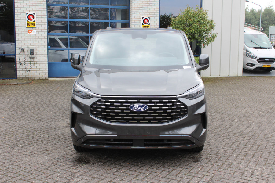 Ford Transit Custom Tourneo Titanium 320L L2 170 pk Leder, 2 Schuifdeuren, Adaptive cruise control, LED