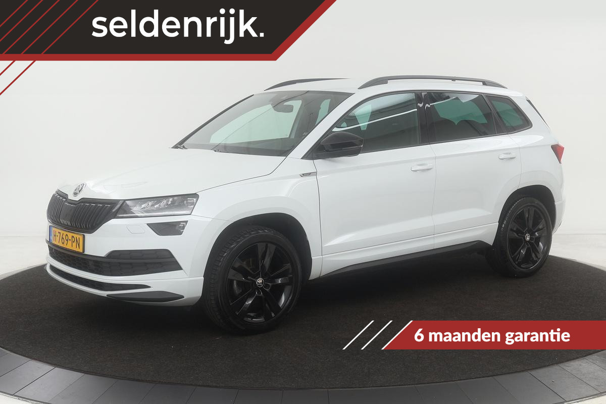 Škoda Karoq 1.5 TSI Sportline | Trekhaak | Adaptive cruise | Stoelverwarming | Carplay | Camera | Full LED | Canton | Keyless | Sportstoelen | Dodehoek detectie