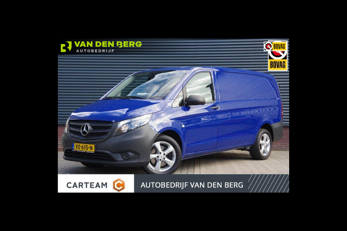 Mercedes-Benz Vito 114 CDI L2 AUT, 3P, CAMERA, AIRCO, NAVI, CRUISE, BLUETOOTH, NL AUTO, NAP