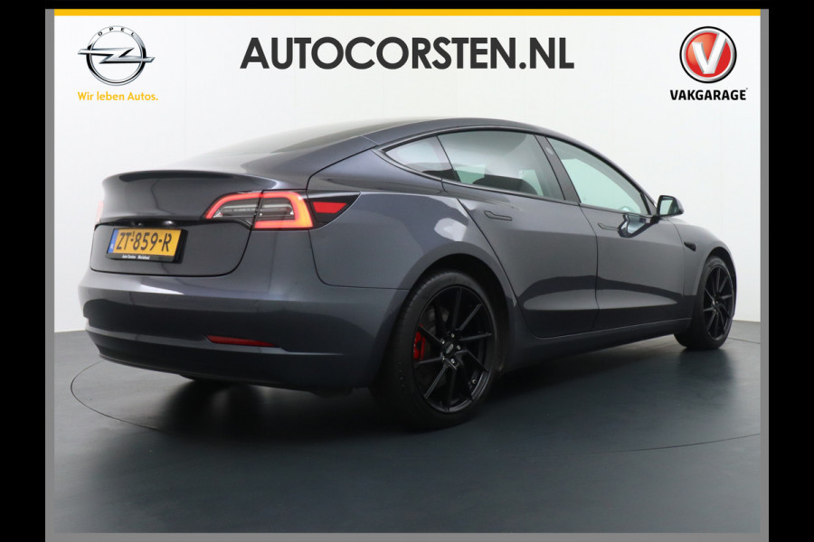 Tesla Model 3 Performance 513pk FSD-vb. AutoPilot Premium-HiFi Pano.dak Camera Leer Adaptive-Cruise+Stop&Go  PDC-A+Voor Wifi Ecc Pdc Cruise Du 4wd Rode Remklauwen Zwarte Lijsten Premium Audio Veel grip door 4WD vierwielaandrijving.  Origineel Nederlandse auto ! Orig.NL auto  1e eigenaar