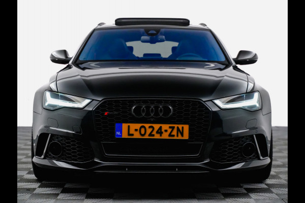 Audi RS6 Avant 4.0 TFSI quattro 640pk Performance Carbon Black Edition (milltek,panodak,headup,bose)