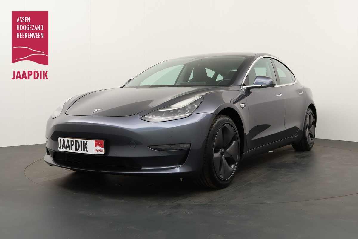 Tesla Model 3 BWJ 2019  351PK Long Range 75 kWh | AWD | LEER | CLIMA | NAVI | STOELVERW | CAMERA A | CRUISE | LICHTMETAAL |