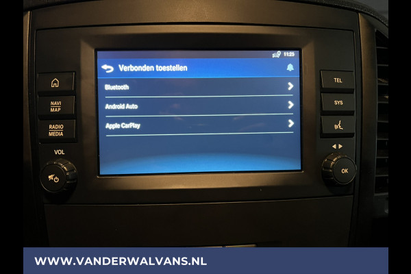 Mercedes-Benz Vito 116 CDI 164pk L3H1 XL Euro6 Airco | 2x Zijdeur | Navigatie | Camera | Cruisecontrol Apple Carplay, Android Auto, Trekhaak, Parkeersensoren