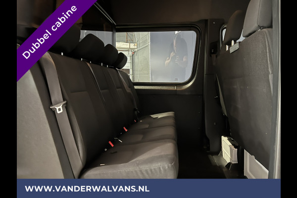 Mercedes-Benz Sprinter 317CDI 170pk L3H2 Dubbele cabine Euro6 Airco | 6-zits | MBUX | Camera | Trekhaak Cruisecontrol , Chauffeursstoel, Stoelverwarming