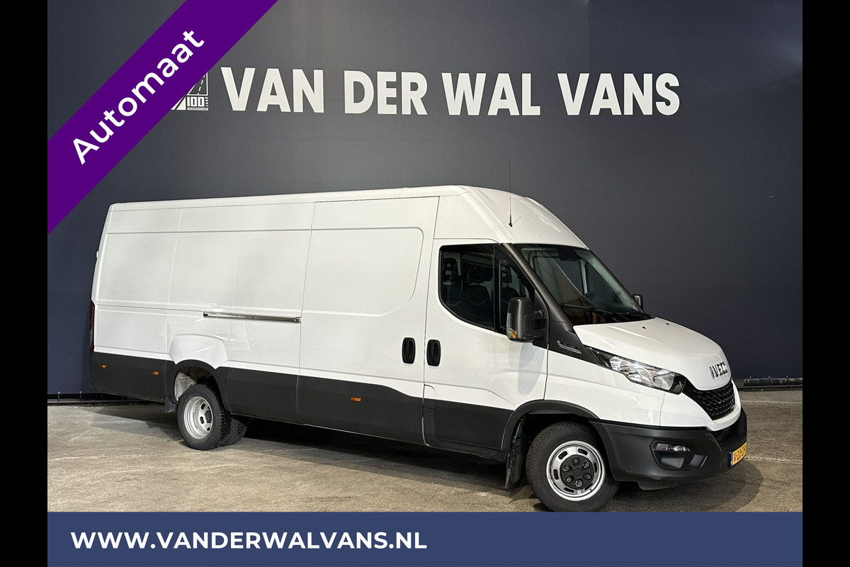 Iveco Daily 35C16V 156pk L3H2 L4H2 Automaat Dubbel lucht | 3500kg Trekvermogen Euro6 Airco | Bluetooth-telefonie, 270gr achterdeuren