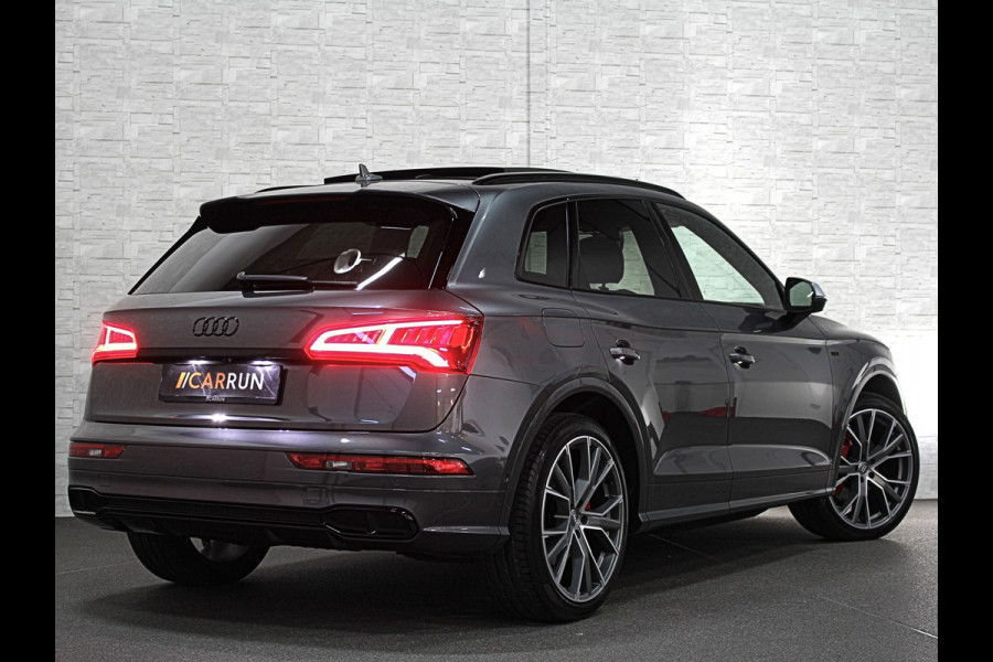 Audi Q5 SQ5 | 360 View | Panorama | ACC | RS-Leder | B&O Sound | Head-Up | Memory | Matrix-LED | Keyless-Entry | 21'' | Tour-Pakket | Standkachel | Stoelverwarming V+A | Sfeerverlichting | Autom. Parkeren | Virtual-Cockpit |