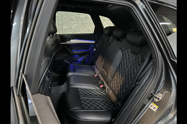 Audi Q5 SQ5 | 360 View | Panorama | ACC | RS-Leder | B&O Sound | Head-Up | Memory | Matrix-LED | Keyless-Entry | 21'' | Tour-Pakket | Standkachel | Stoelverwarming V+A | Sfeerverlichting | Autom. Parkeren | Virtual-Cockpit |