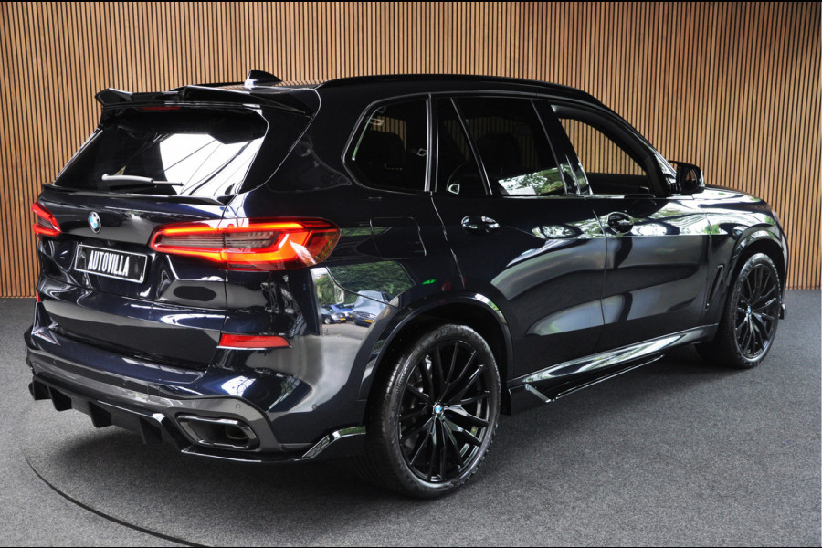 BMW X5 xDrive30d High Exe M-Performance Panorama Head Up 360 Black-Pack Memory Leer Harmon Kardon Stuurverwarming ACC Elektr. achterklep