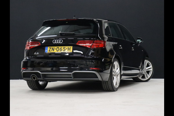 Audi A3 Sportback 30 TFSI Sport S Line [VIRTUAL COCKPIT, VLAK STUUR, ZWARTE HEMEL, 3x S LINE, CRUISE CONTROL, STOELVERWARMING, BLUETOOTH, NIEUWSTAAT]