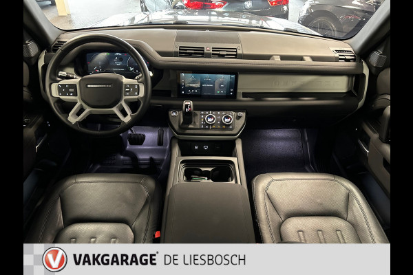 Land Rover Defender 110 2.0 P400e 110 X-Dynamic SE / Luchtvering / Leder / Panorama-dak / 360 camera / stoel en stuur verwarming