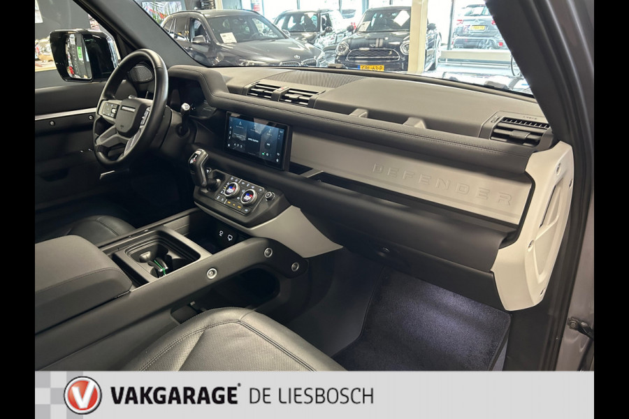 Land Rover Defender 110 2.0 P400e 110 X-Dynamic SE / Luchtvering / Leder / Panorama-dak / 360 camera / stoel en stuur verwarming