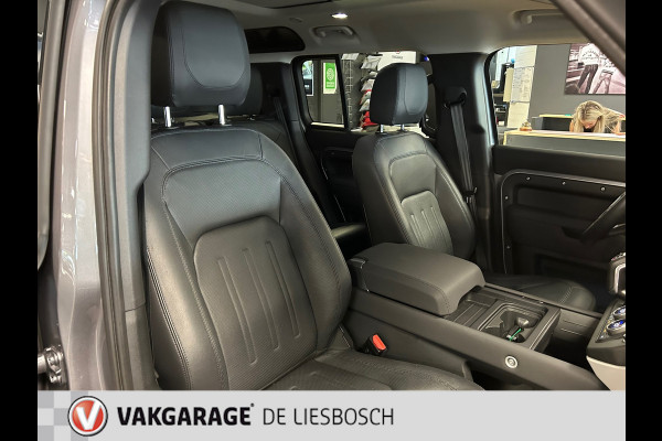 Land Rover Defender 110 2.0 P400e 110 X-Dynamic SE / Luchtvering / Leder / Panorama-dak / 360 camera / stoel en stuur verwarming