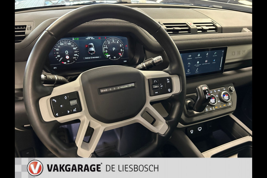 Land Rover Defender 110 2.0 P400e 110 X-Dynamic SE / Luchtvering / Leder / Panorama-dak / 360 camera / stoel en stuur verwarming