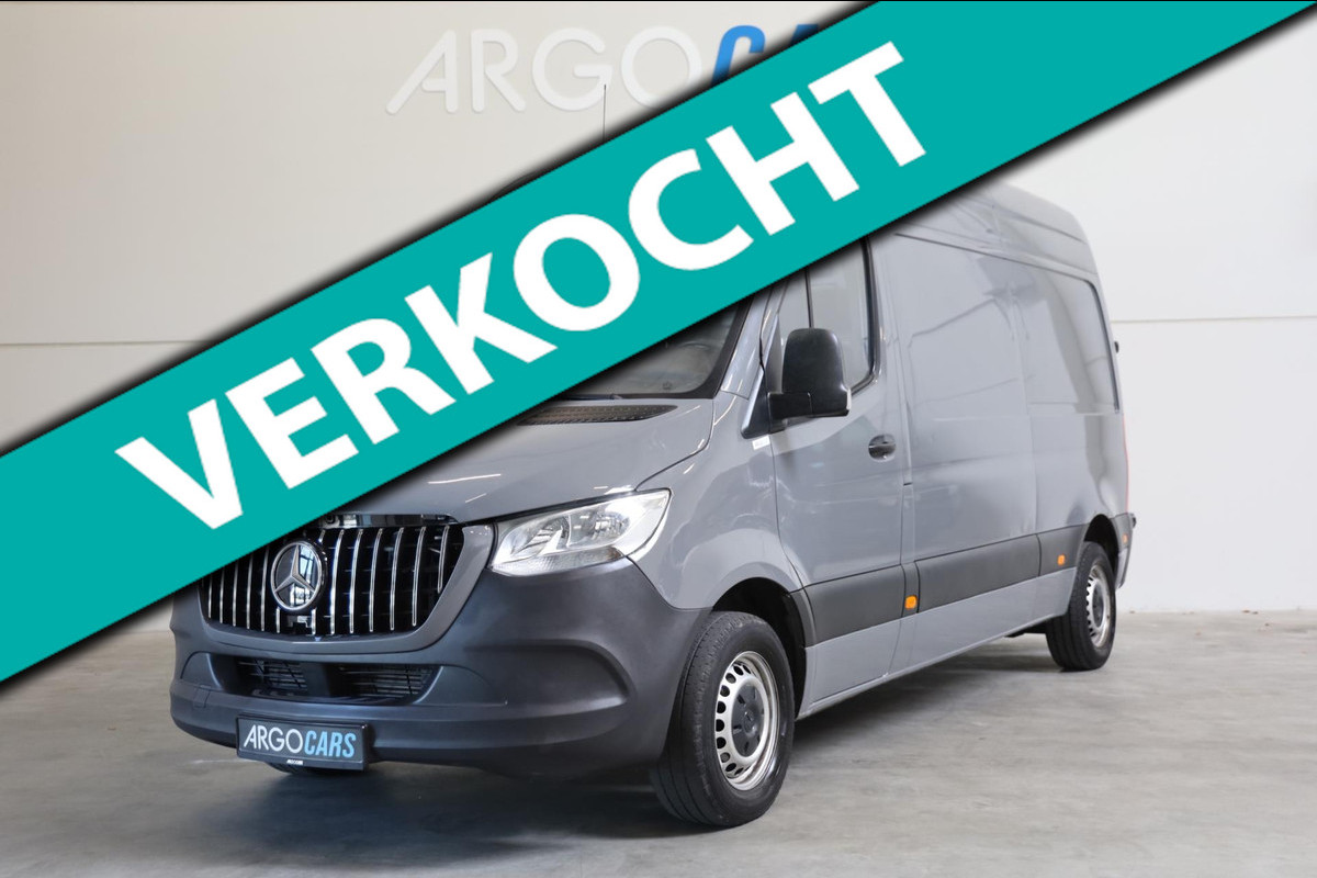 Mercedes-Benz Sprinter 314 CDI L2/H2 GRIJS CAMERA CLIMA CRUISE CONTROL TREKHAAK PDC STOELVERWARMING LEASE v/a € 199,- p.m.