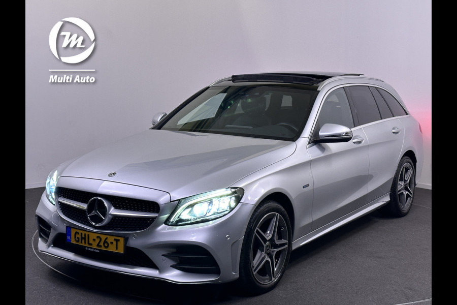 Mercedes-Benz C-Klasse Estate 300e AMG Plug In Hybrid 320pk PHEV | Panodak | Alcantara Sportstoelen | Burmester | Multibeam LED | Widescreen Navi | Camera |