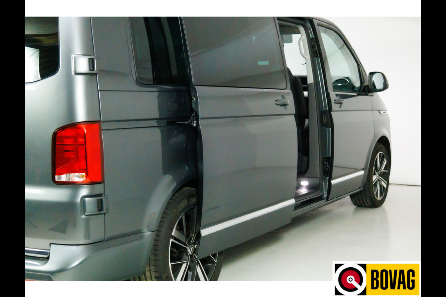 Volkswagen Transporter 2.0 TDI L2H1 32 DC Caravelle Highline 204 pk Electrische schuifdeur l+r, Leer, Afn.trekhaak, Verlaagd, Navigatie, Camera, 18 inch