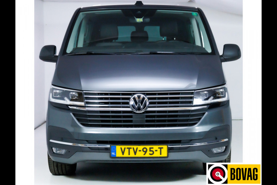 Volkswagen Transporter 2.0 TDI L2H1 32 DC Caravelle Highline 204 pk Electrische schuifdeur l+r, Leer, Afn.trekhaak, Verlaagd, Navigatie, Camera, 18 inch