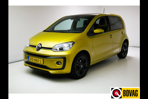 Volkswagen up! 1.0 BMT high up! Black Style Panoramadak, Stoelverwarming, LMV, Black pakket, PDC, Cruise control