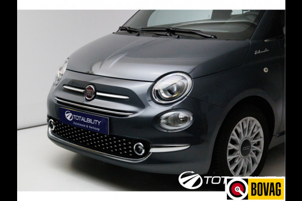 Fiat 500 1.0 Hybrid Dolcevita, Navigatie Panoramadak, App Connect, Airco, DAB, All season banden