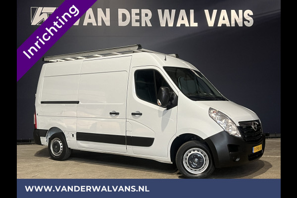 Opel Movano 2.3 CDTI **BPM VRIJ voor de Ondernemer** L2H2 Inrichting Euro6 Airco | Imperiaal | 2500kg Trekhaak | Camera | Parkeersensoren Cruisecontrol, Bijrijdersbank