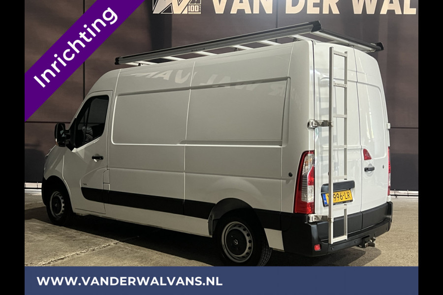 Opel Movano 2.3 CDTI **BPM VRIJ voor de Ondernemer** L2H2 Inrichting Euro6 Airco | Imperiaal | 2500kg Trekhaak | Camera | Parkeersensoren Cruisecontrol, Bijrijdersbank