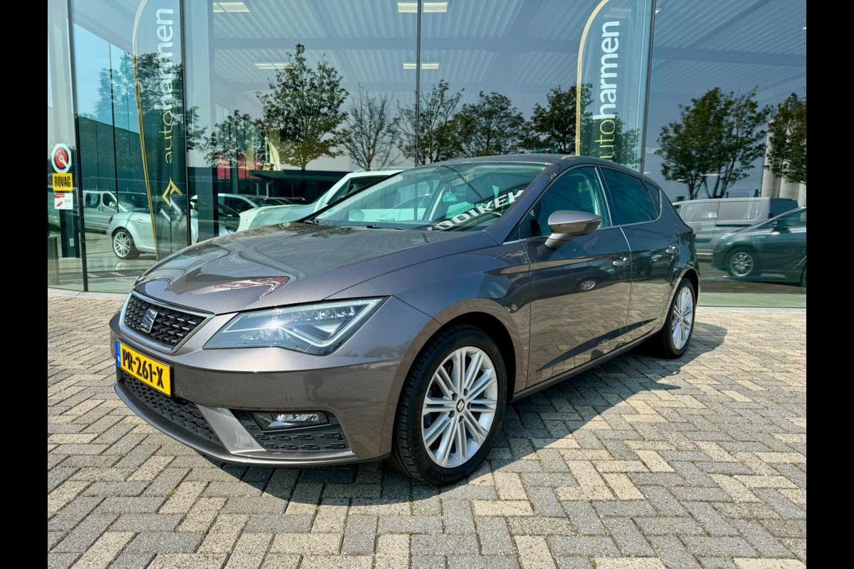 Seat Leon 1.4 EcoTSI 150 pk Xcellence CarPlay, Full LED, Keyless, Camera, Trekhaak