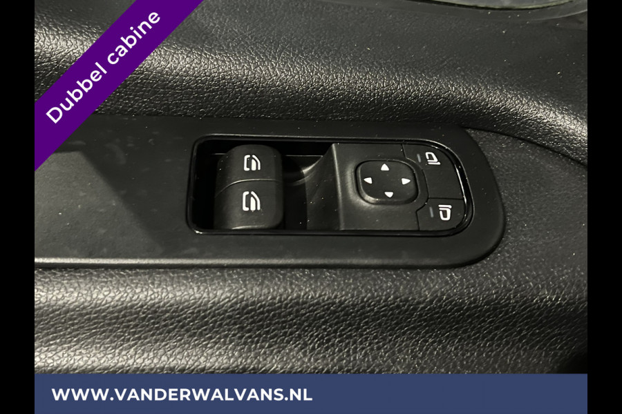 Mercedes-Benz Sprinter 317CDI 170pk L3H2 Dubbele cabine Euro6 Airco | 6-zits | MBUX | Camera | Trekhaak Cruisecontrol , Chauffeursstoel, Stoelverwarming