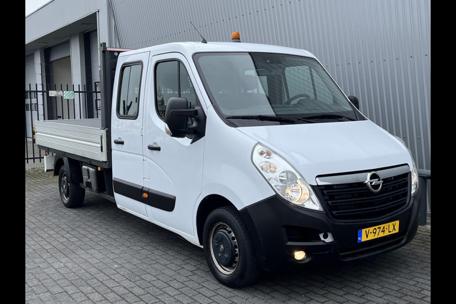 Opel Movano 2.3 CDTI L3 DC*OPEN LAADBAK**HAAK*ECC*NAVI*CRUISE*