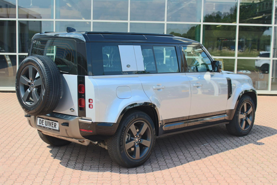 Land Rover Defender 3.0 P400 110 X-Dynamic HSE MHEV MY 2023, Adaptive cruise, Koelbare voortstoelen, Panoramisch schuifdak