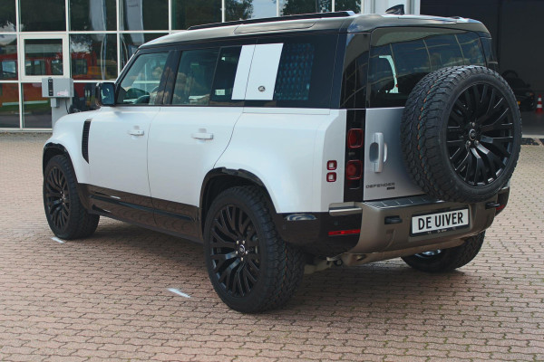 Land Rover Defender 3.0 P400 110 X-Dynamic HSE MHEV MY 2023, Adaptive cruise, Koelbare voortstoelen, Panoramisch schuifdak, 22" Kahn velgen + General Grabber AT3