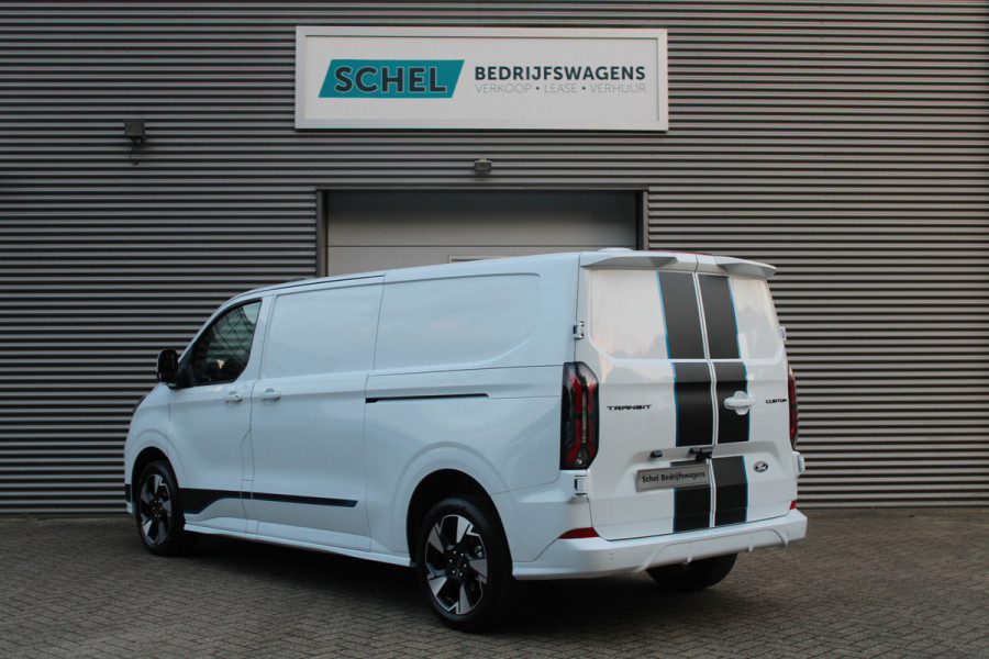 Ford Transit Custom 300 2.0 TDCI L2H1 Sport 170pk - 2x Schuifdeur - 19" LM velgen - ACC - Blind spot - Navi - Camera - Verwarmd stuur - 70l tank - R