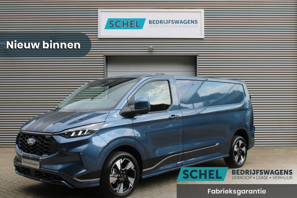 Ford Transit Custom 300 2.0 TDCI L2H1 Sport 170pk - 19" LM velgen - ACC - Blind spot - Navi - Camera - Verwarmd stuur - 70l tank - Rijklaar