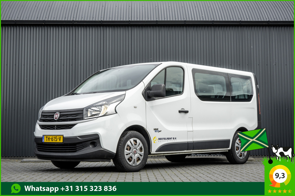 Renault Trafic (Fiat Talento) 1.6 MJ 8-Pers L1H1 | Euro 6 | Excl. BTW & BPM 126 PK | Airco | Cruise