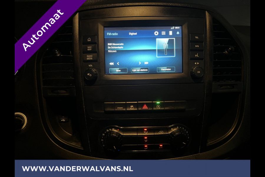 Mercedes-Benz Vito 116 CDI 164pk Automaat L2H1 Euro6 Airco | Camera | Apple Carplay | Cruisecontrol Android Auto, Stoelverwarming, Parkeersensoren, Bijrijdersbank,