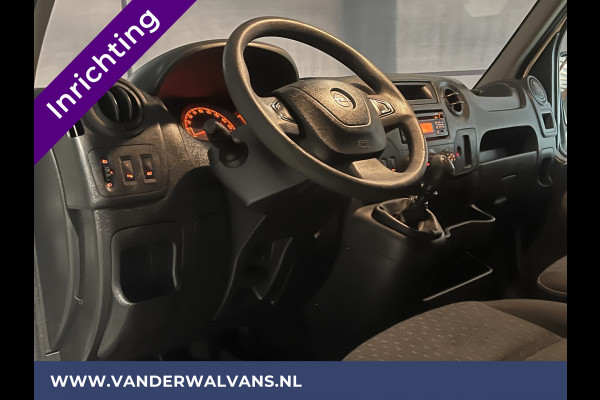 Opel Movano 2.3 CDTI **BPM VRIJ voor de Ondernemer** L2H2 Inrichting Euro6 Airco | Imperiaal | 2500kg Trekhaak | Camera | Parkeersensoren Cruisecontrol, Bijrijdersbank