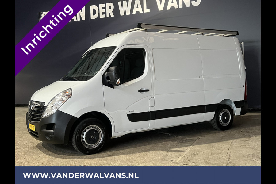 Opel Movano 2.3 CDTI **BPM VRIJ voor de Ondernemer** L2H2 Inrichting Euro6 Airco | Imperiaal | 2500kg Trekhaak | Camera | Parkeersensoren Cruisecontrol, Bijrijdersbank