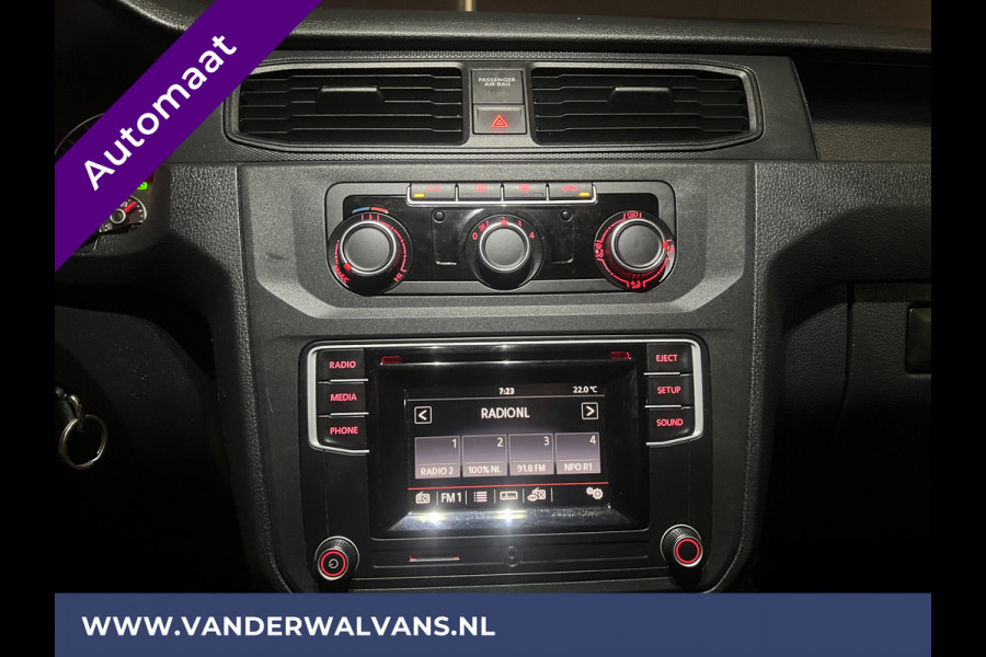 Volkswagen Caddy 2.0 TDI 102pk Automaat L1H1 Euro6 Airco | Camera | 1500kg trekhaak | Cruisecontrol LM velgen, Parkeersensoren, Zijdeur