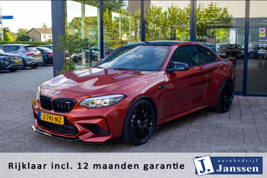 BMW M2 M2 DCT Competition | Prijs rijklaar incl. 12 mnd garantie | Navi Adaptive Led Verw stoelen 19"Lmv Leder