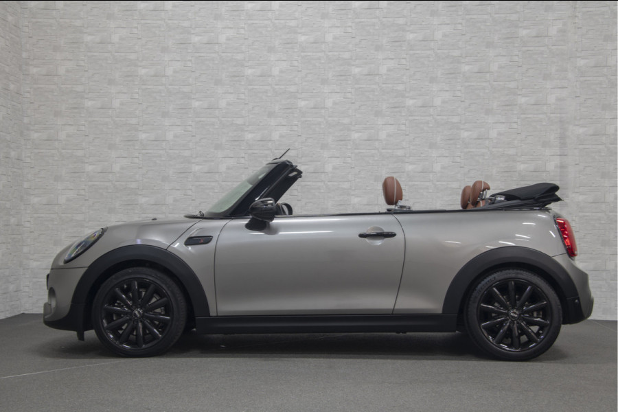 MINI Cabrio 2.0 Cooper S | Origineel NL | Virtual Cockpit | LED | Keyless-Go | Carplay | Leder | Climate Control | 17'' | Stoelverwarming | DAB | PDC |