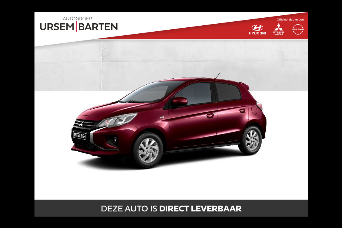 Mitsubishi Space Star 1.2 Dynamic | VAN €21.135 VOOR €19.630 Wine Red