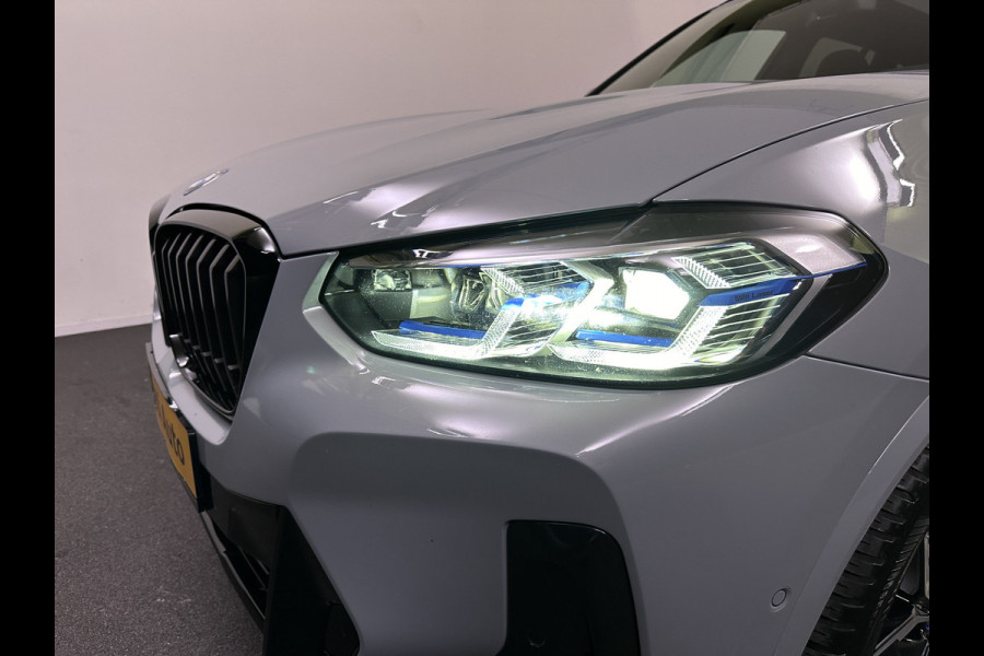 BMW X3 xDrive30e M Sport Brooklyn Grijs Plug in Hybrid PHEV | Panodak | Laser Led | Lederen Sportstoelen Memory | Head Up | Camera | Widescreen Navi | Apple Carplay |