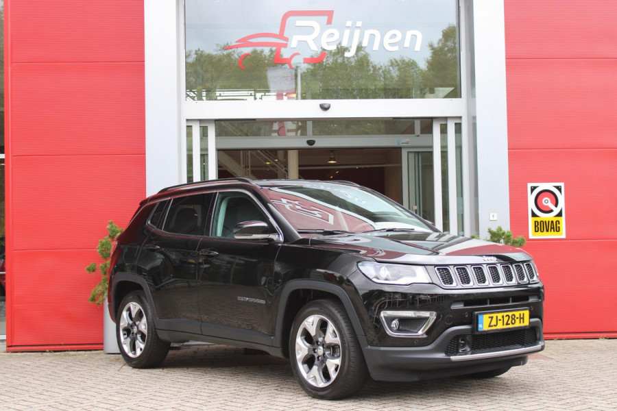 Jeep Compass 1.4 MultiAir 140PK LIMITED | ELEKTRISCH VERSTELBARE STOELEN MET GEHEUGEN FUNCTIE | ACHTERUITRIJ CAMERA | BEATS AUDIO SYSTEM | DODEHOEK BEWAKING | AUTOMATISCH INPARKEREN | DAB+ RADIO | KEYLESS ENTRY/START | LED KOPLAMPEN | APPLE CARPLAY/ANDROID AUTO |