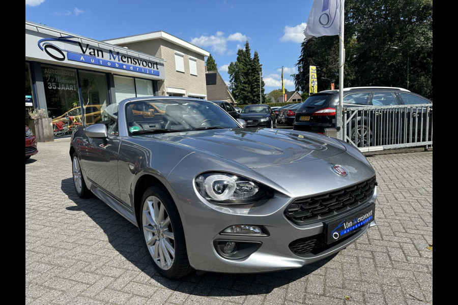 Fiat 124 Spider 1.4 MultiAir Turbo 140PK Lusso 27dKM!|Leder|Climate|Cruise|Stoelverwarming